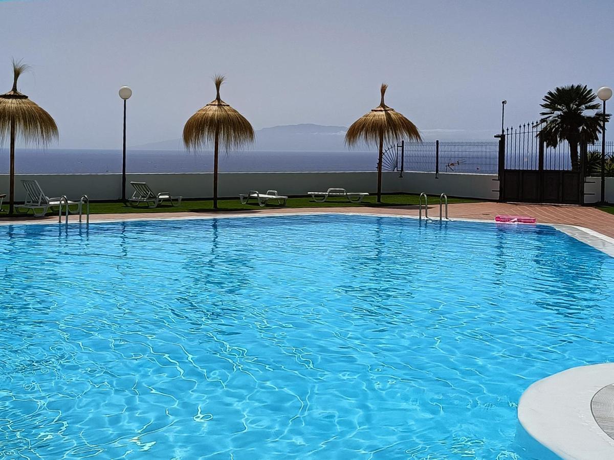 Costa Adeje Terrace With Sea View - Free Pool Appartement Buitenkant foto